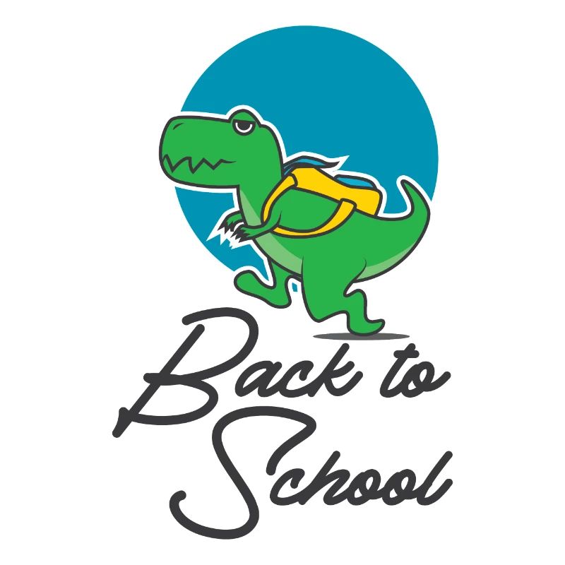 Dino back to school Schulanfang Geschenkidee