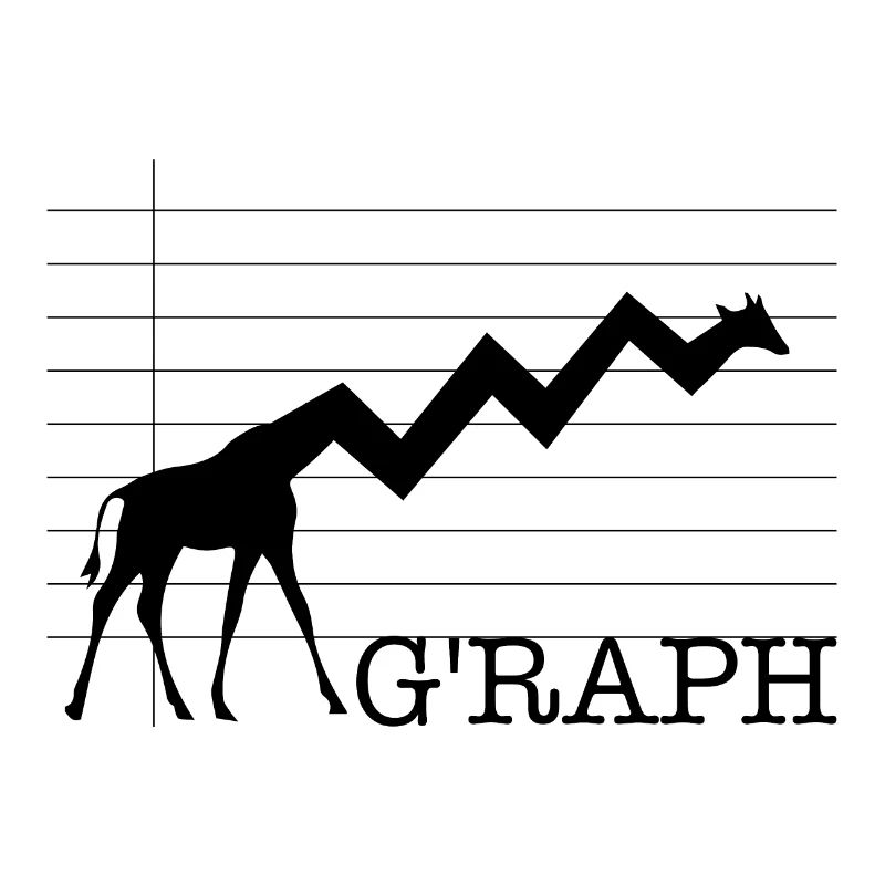 G'RAPH partage un cadeau de graphique graphique en girafe