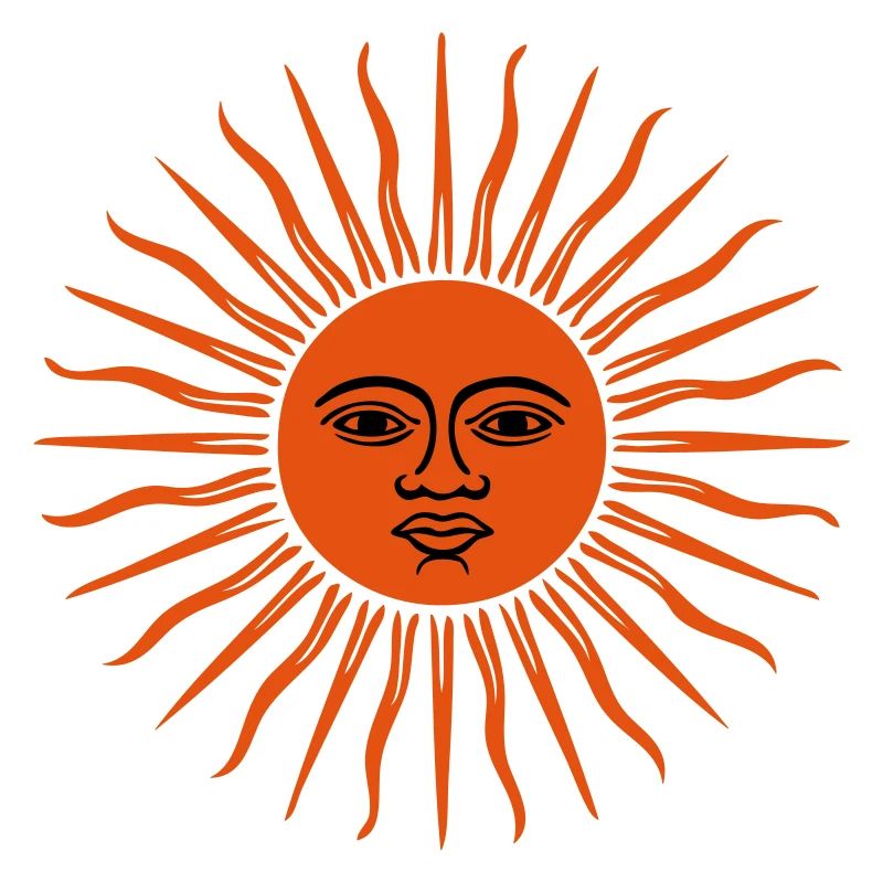 soleil argentine sol de Mayo argentin