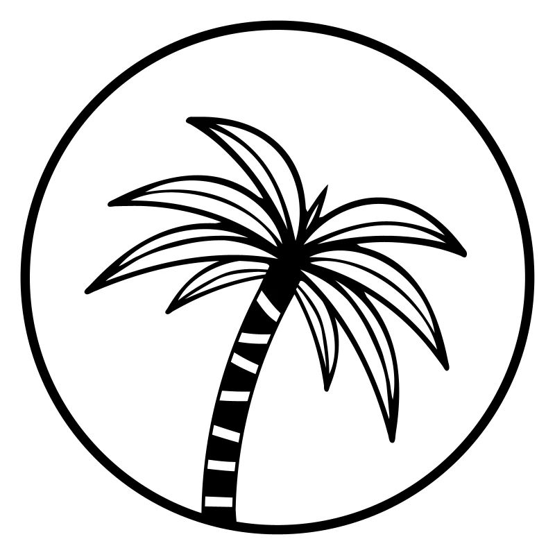 palm tree symbol