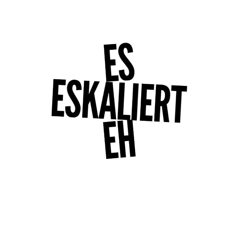 es wird eskalieren