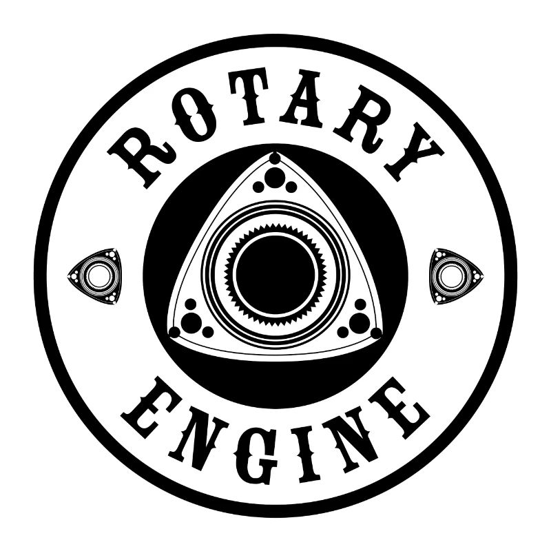 Rotary Engine - White
