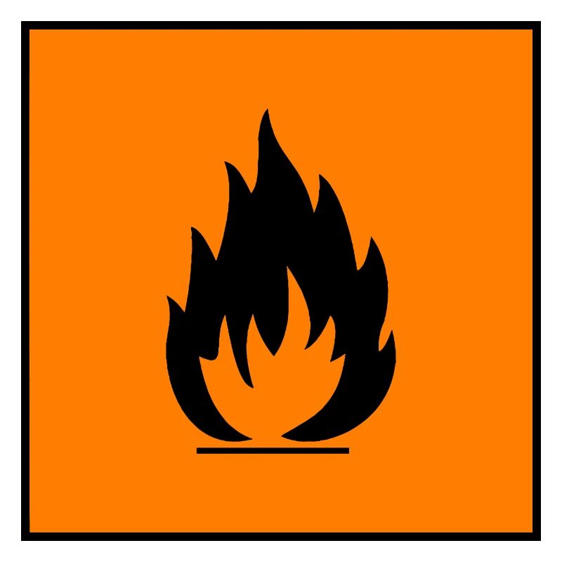 Avertissement de danger inflammable, danger inflammable