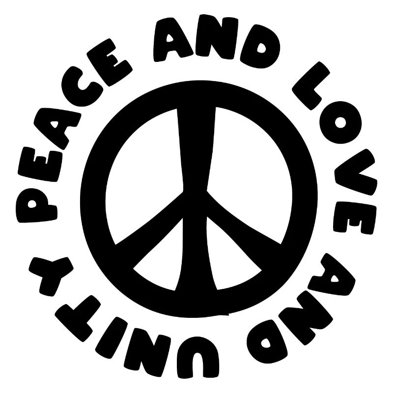 Peace and love and unity