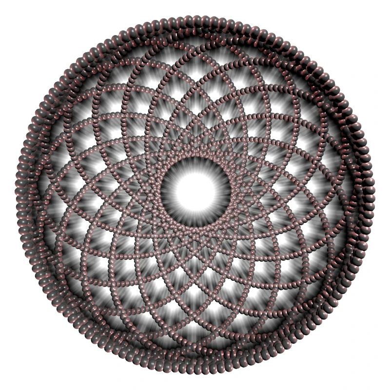 Spheres design mantra shape