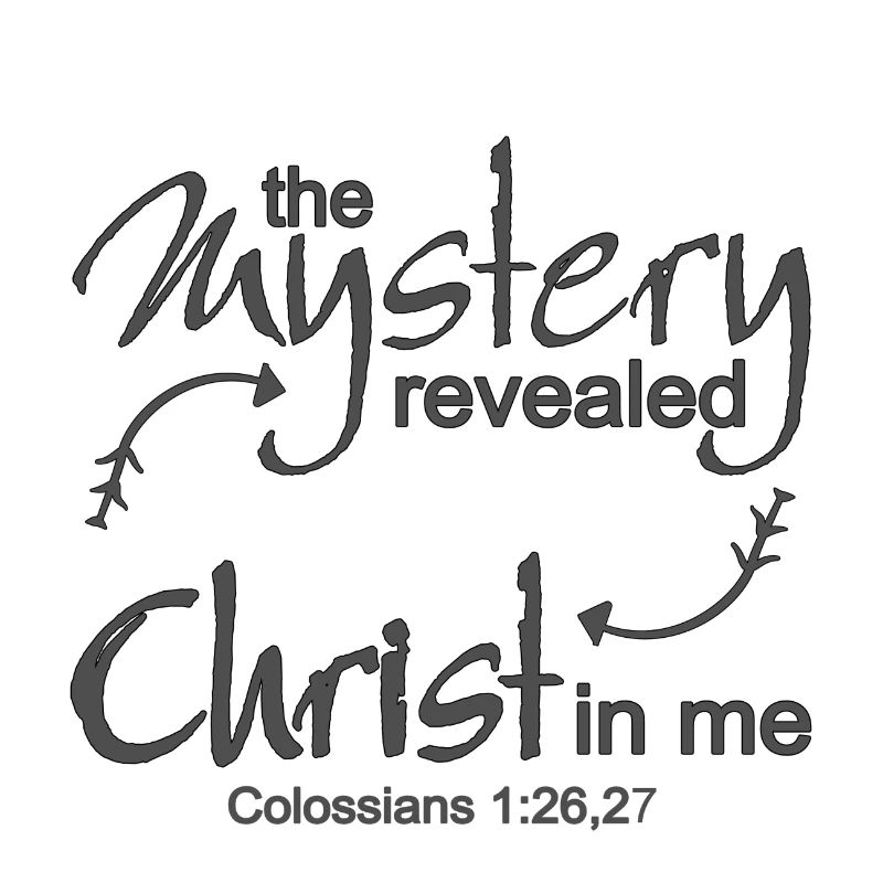 Christian Design Christus in mir Kolosser 1 Vers