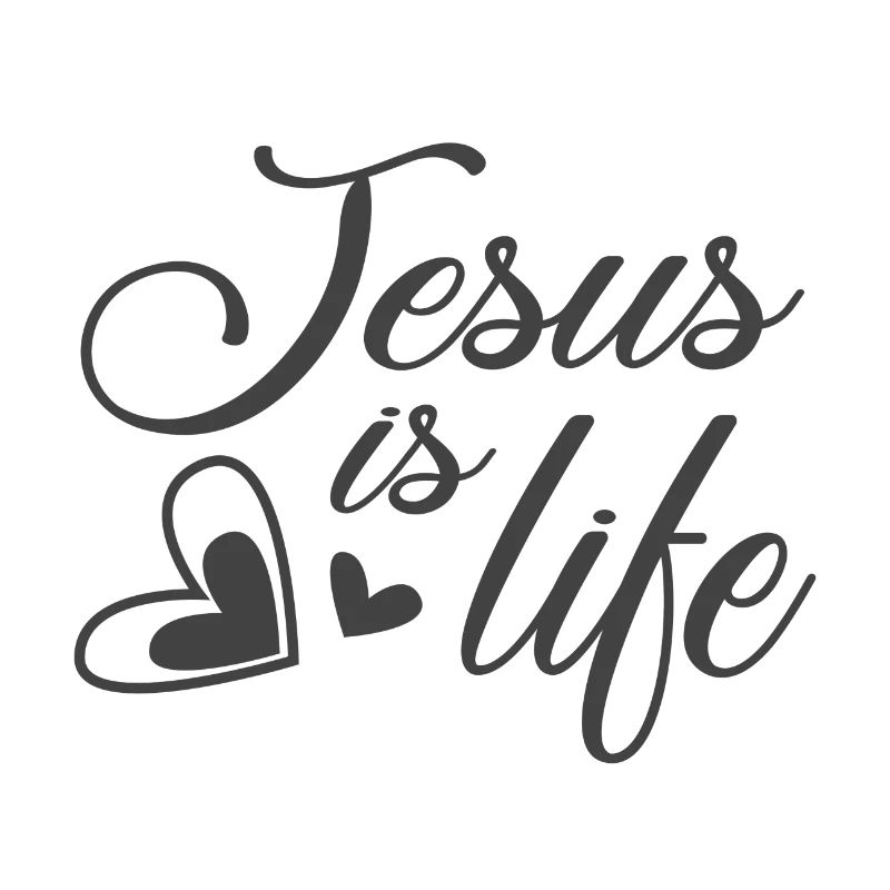 Conception chrétienne Jésus est la vie