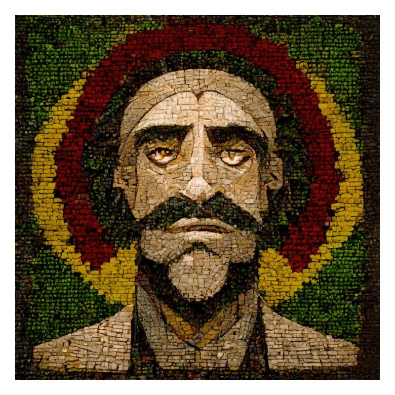Mosaik Rasta-malerei