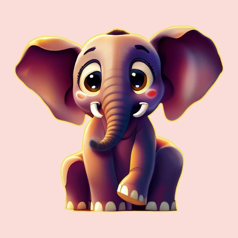 mignon bébé éléphant