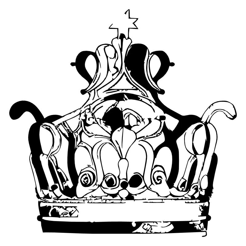 Crown King Queen Emperor Majesty Vector 9