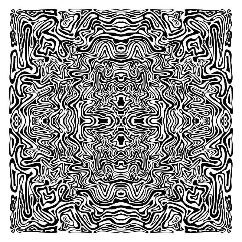 psychedelic Vision bw