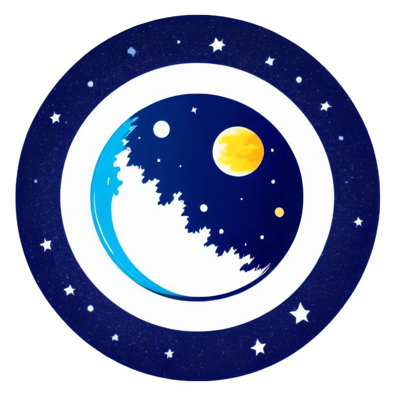 Mignon représentation de bande dessinée de la planète Terre 3