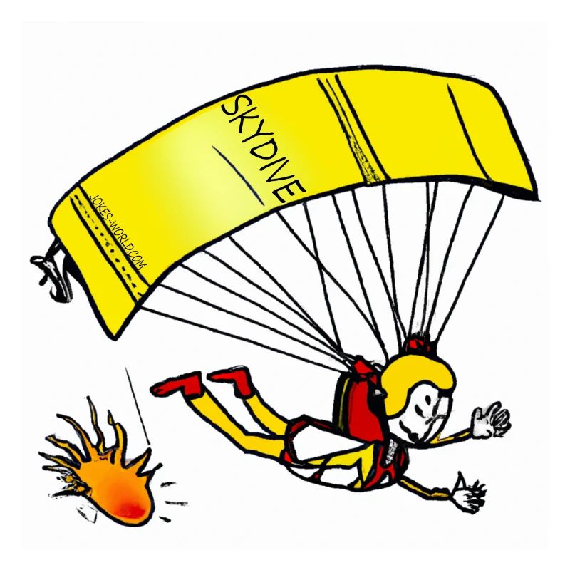 Skydive - Fallschirmspringer Comic