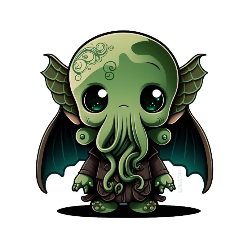 Un bébé mignon Cthulhu