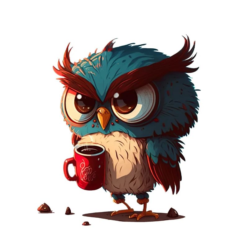Eule Kaffeebecher