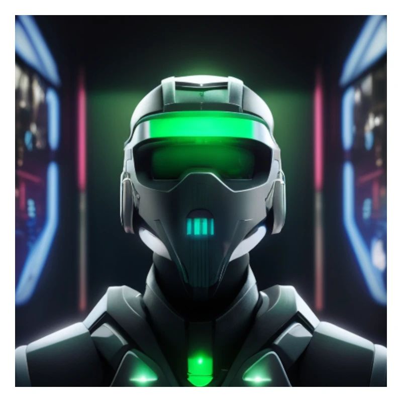Cyberpunk Space Soldier