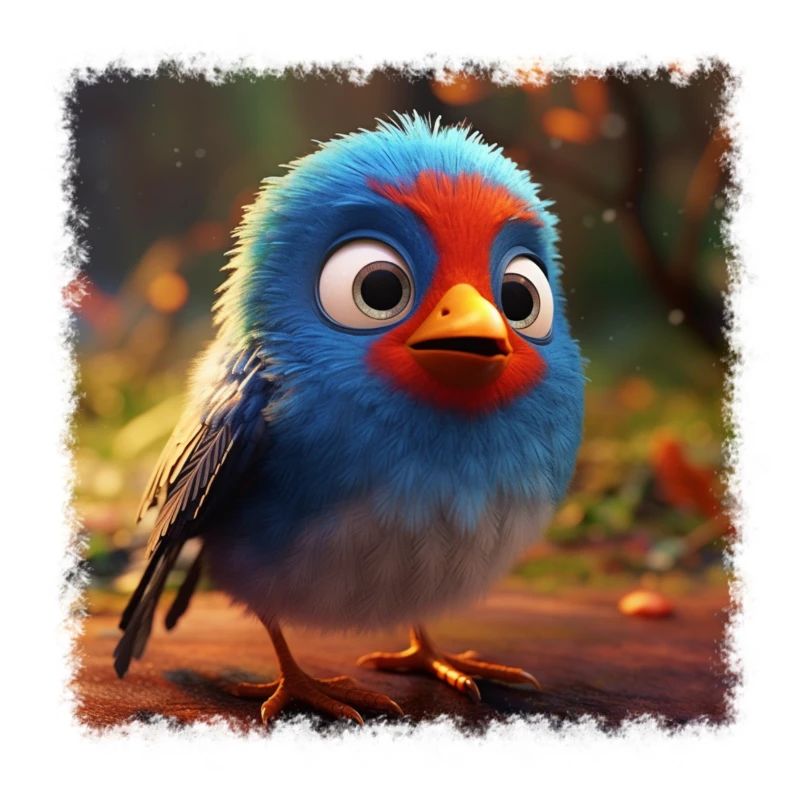 Petit oiseau mignon