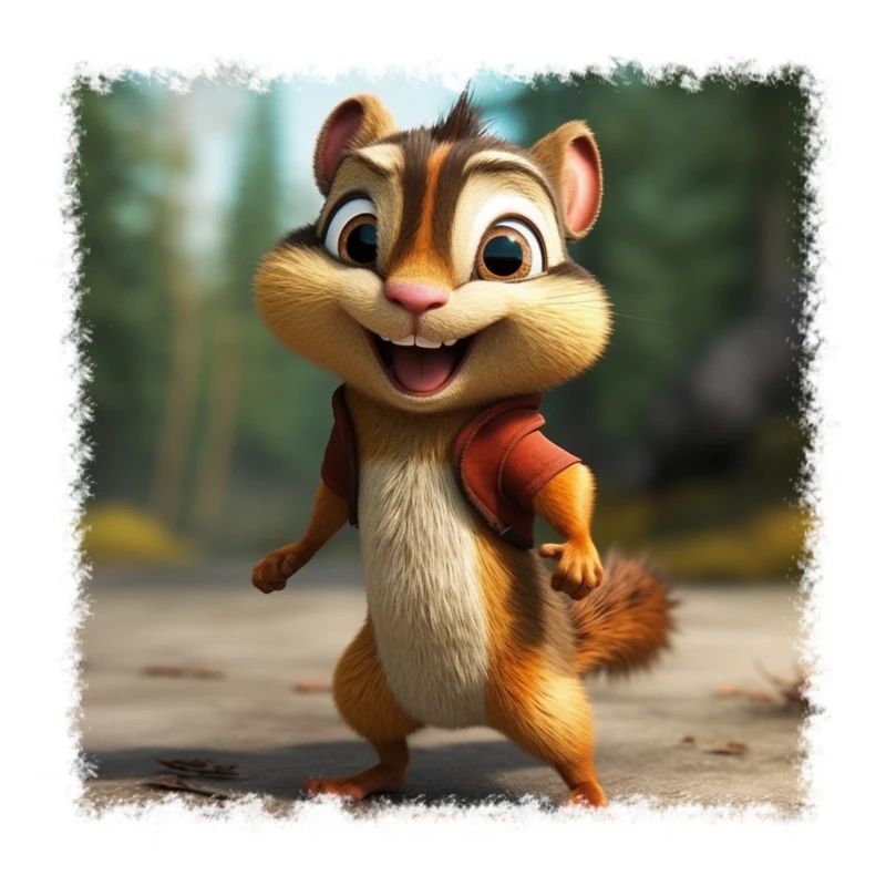 cooles Streifenhörnchen