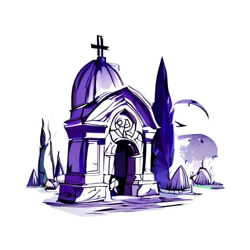 Mausolée, Cimetière, Tombe