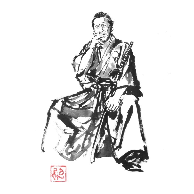 smoking samurai