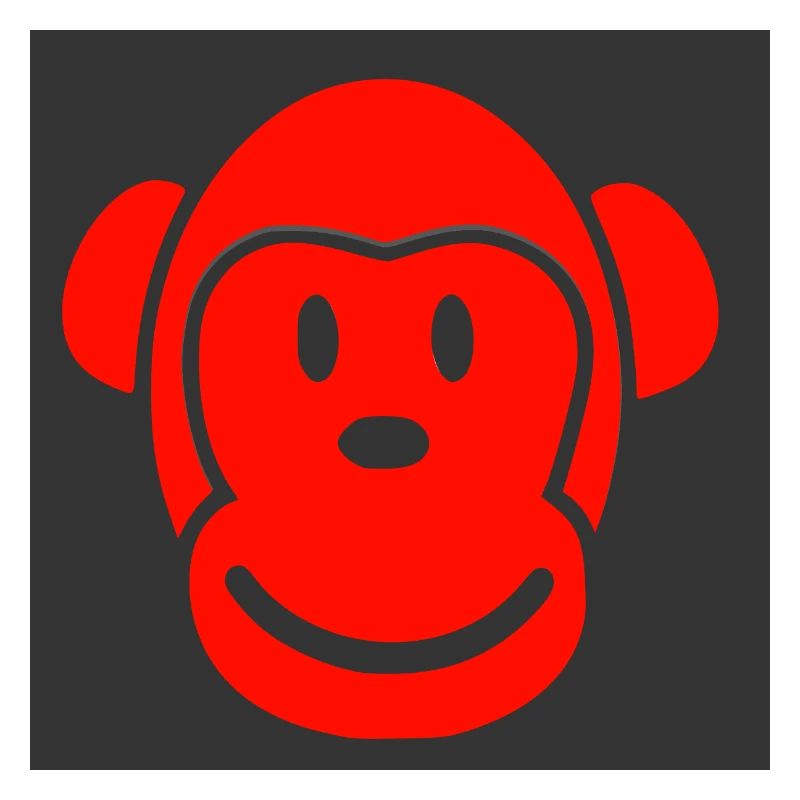 Glücklicher Affe Happy Monkey