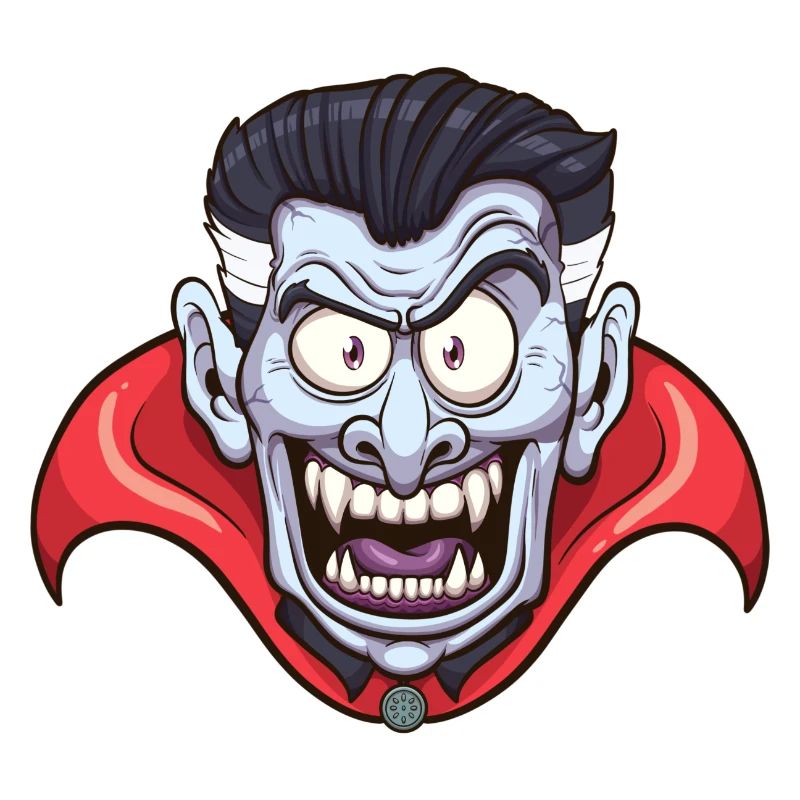 Visage de vampire