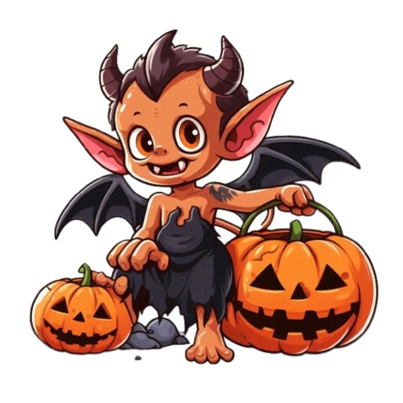 Halloween-Teufel