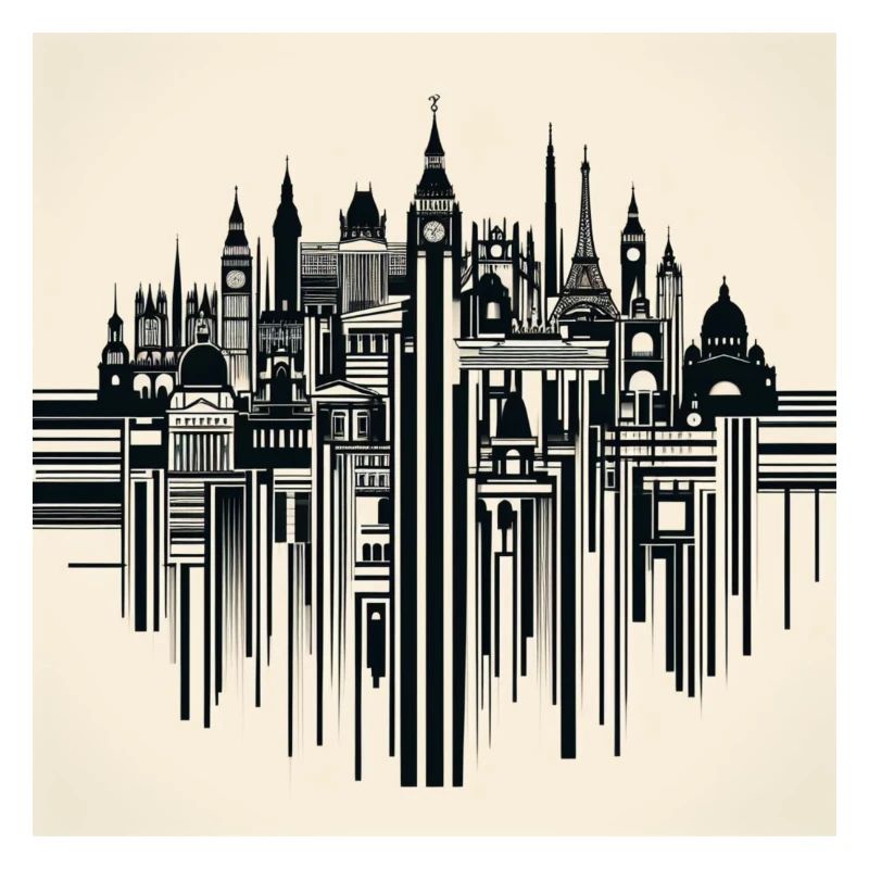 Stadtsilhouette