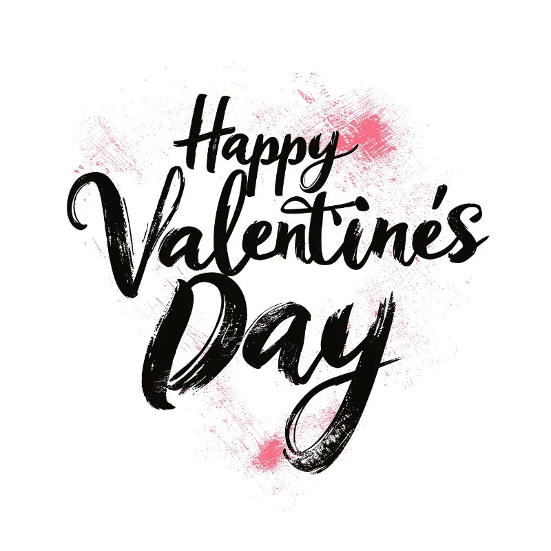 Elegant Valentine's Day - Chic Love Script