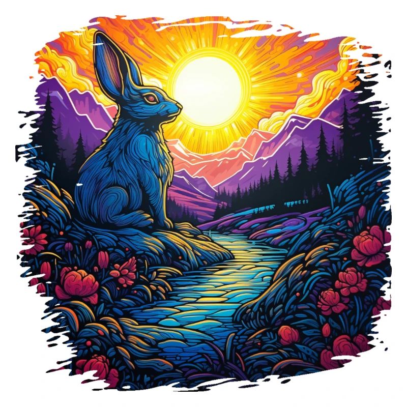 rabbit bearded collie easter for kids present idea