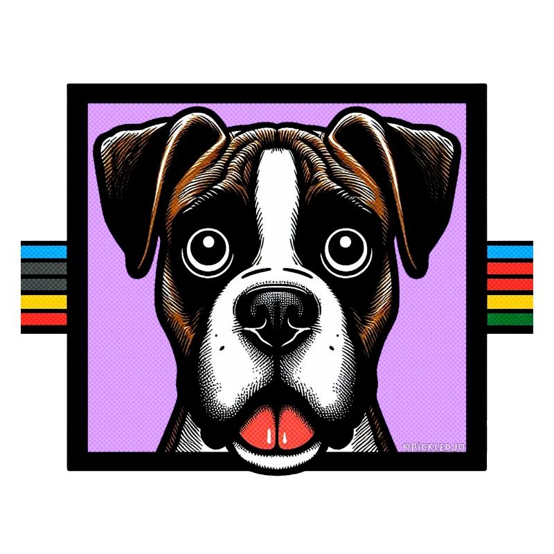 Boxerhund Kunst