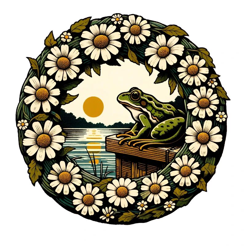 Grenouille de lac