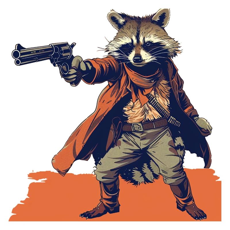 Pistolero raton laveur