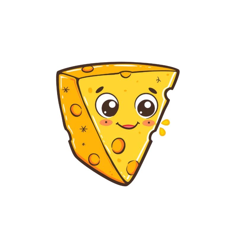 Happy Lined Cheese