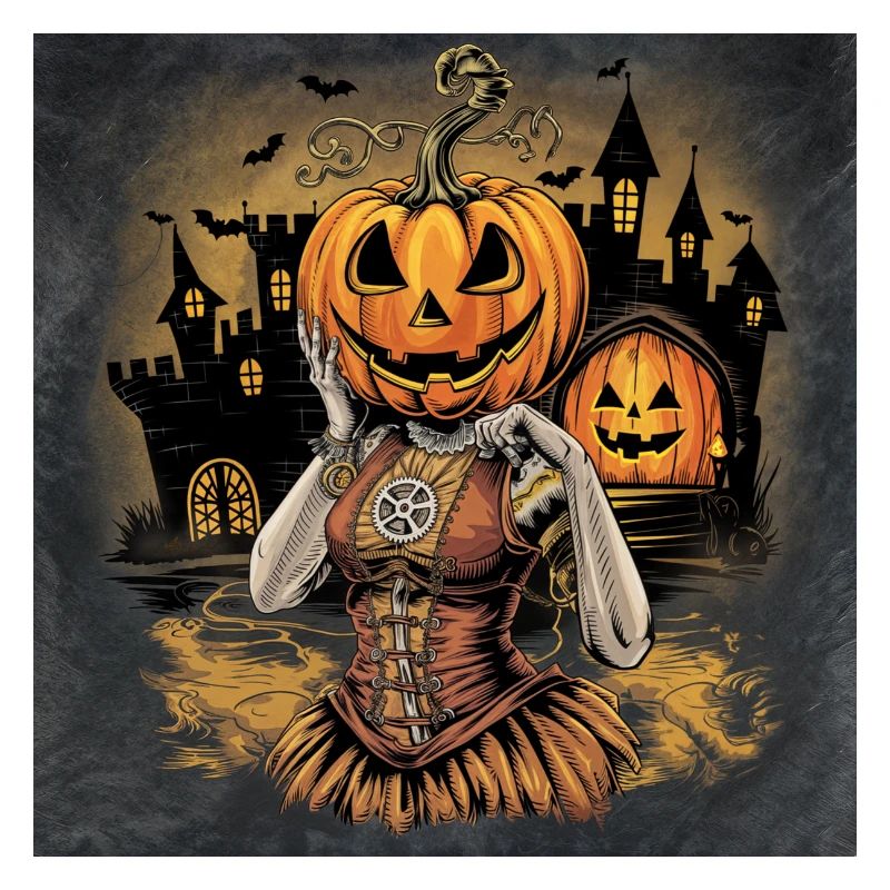 Steampunk Halloween Dame
