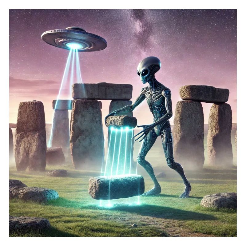 Alien construit Stonehenge