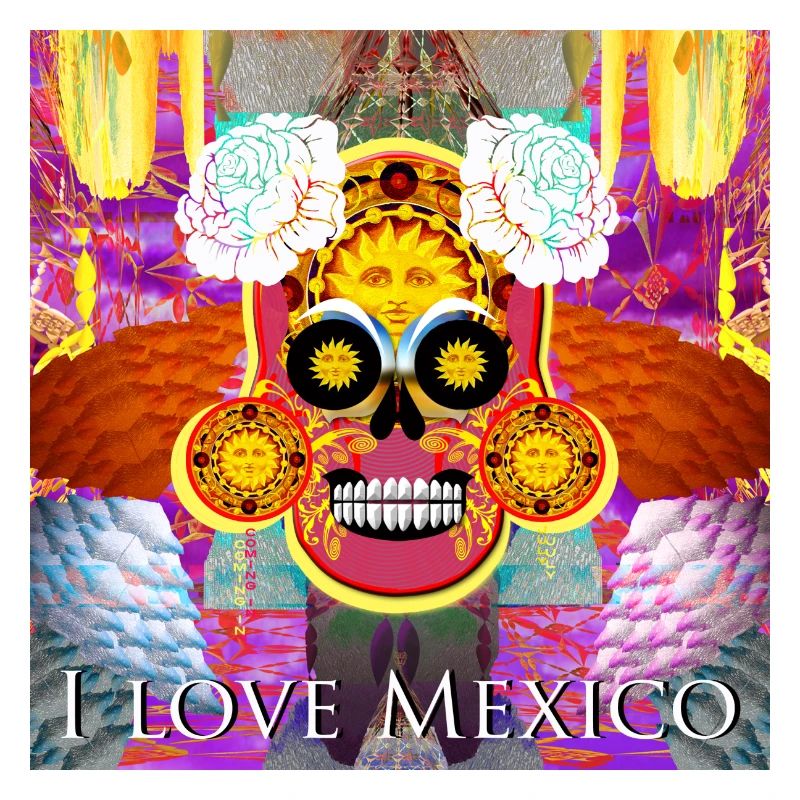 Mexiko Schädel