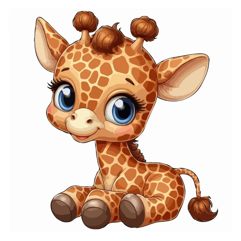 Giraffe youngster