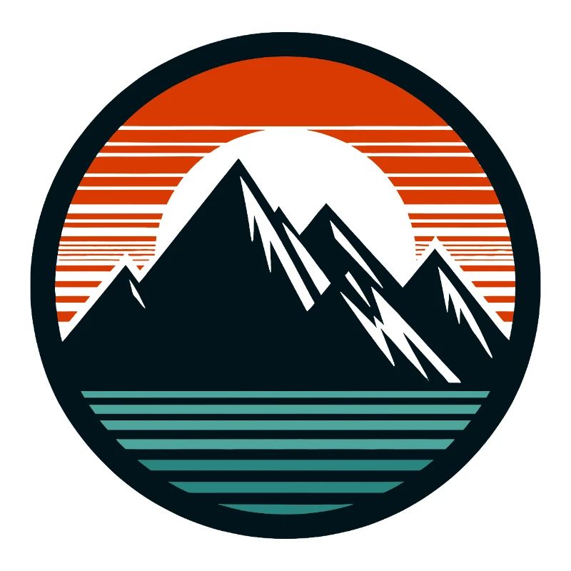 Mountains, nature, sunset