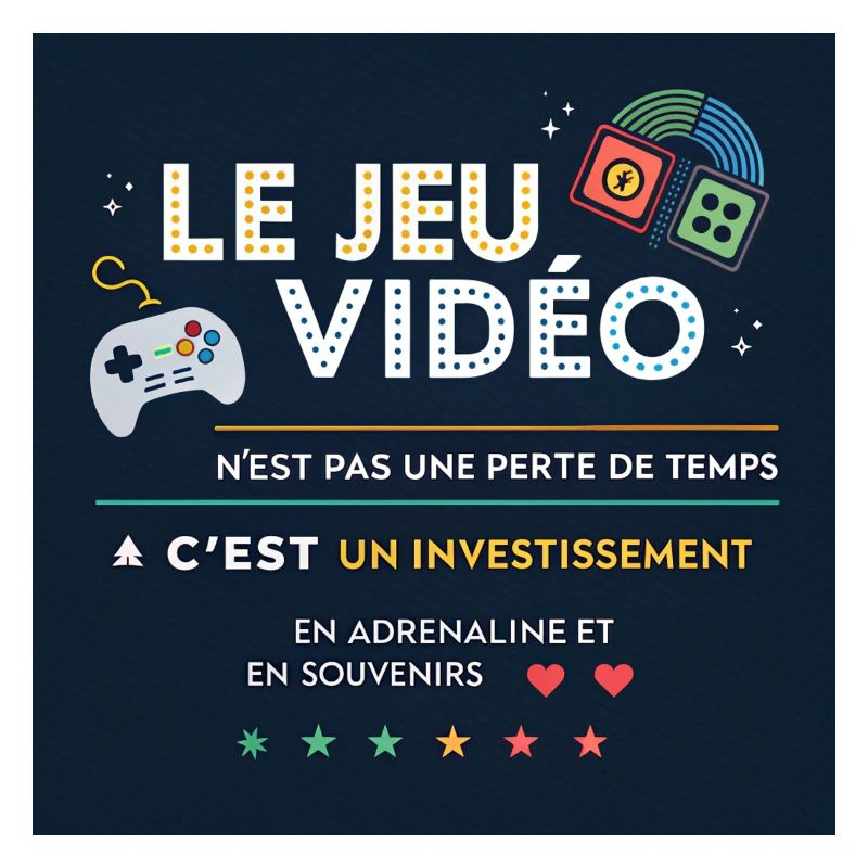 Le jeu vidéo n'est pas une perte de temps