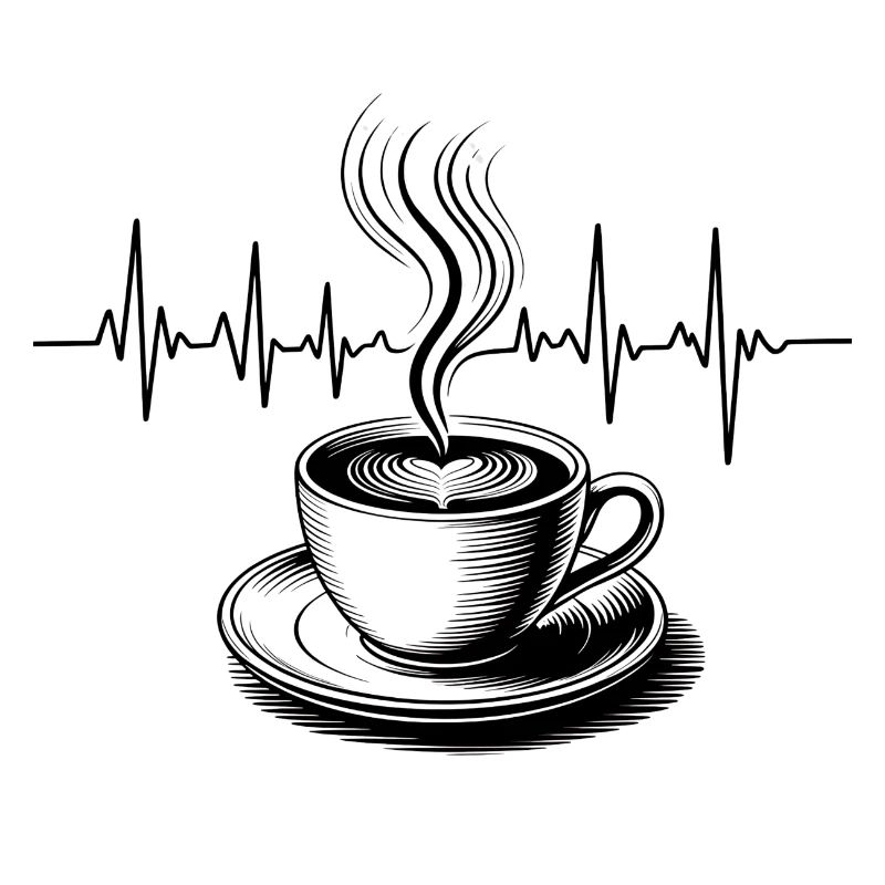 Kaffee Herzschlag