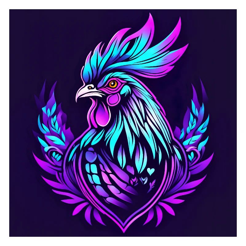 Rooster neon