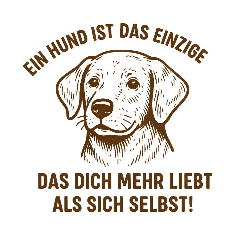 Un chien vous aime plus que lui-même