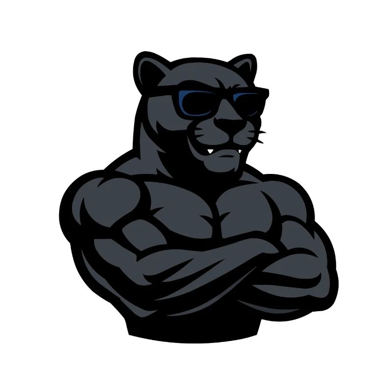 Panther Sunglasses Comic Cool