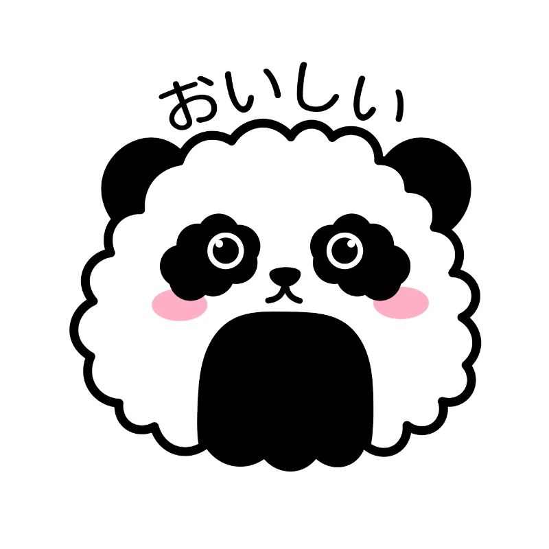 Boule de riz Panda Onigiri