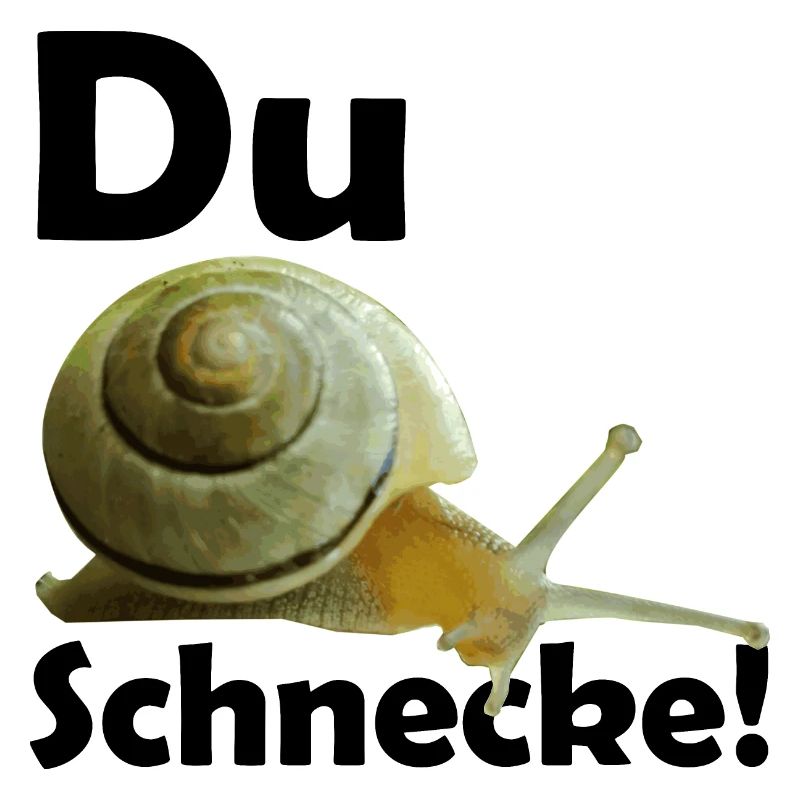 Du Schnecke!