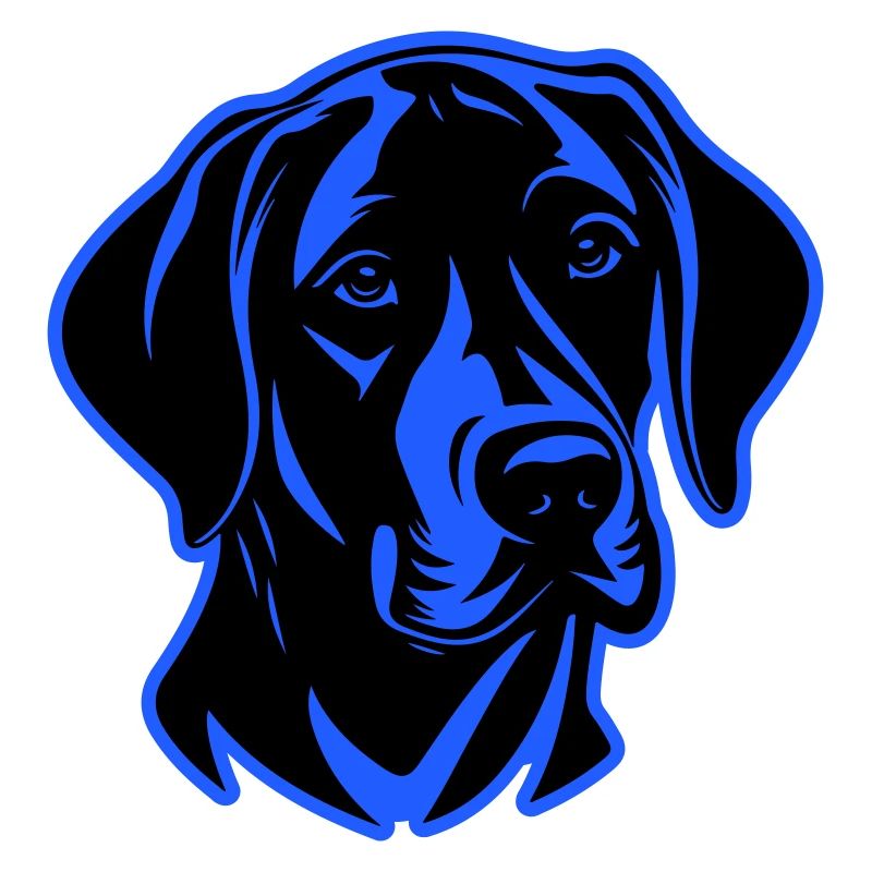 Labrador Dog Head