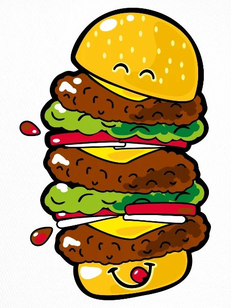 Smiley Big Burger