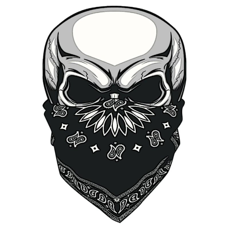 Bandit crâne