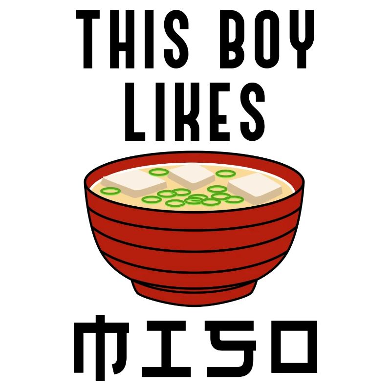 Garçon aime la soupe miso manger des ramen chef